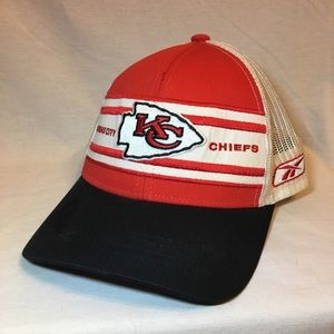 Kansas City Chiefs Mesh SnapBack Reebok NFL Equip